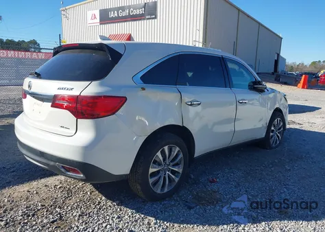 2015 Acura Mdx из США, поврежденный, VIN 5FRYD4844FB015678